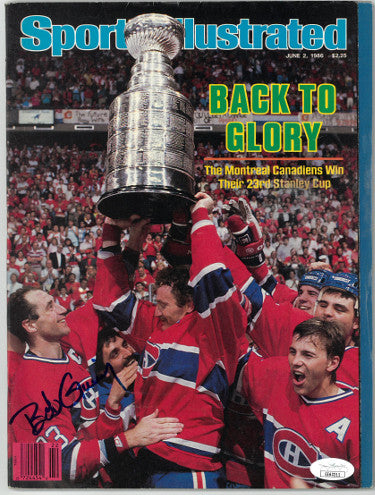 Bob Gainey Autographed Sports Illustrated Full Magazine June 2, 1986- JSA #EE63211 (Montreal Canadiens/Stanley Cup)-Powers Sports Memorabilia