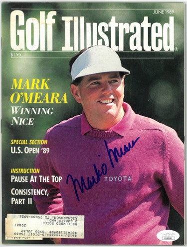Mark O'Meara Autographed Golf Illustrated Full Magazine June 1989- JSA #EE63391-Powers Sports Memorabilia