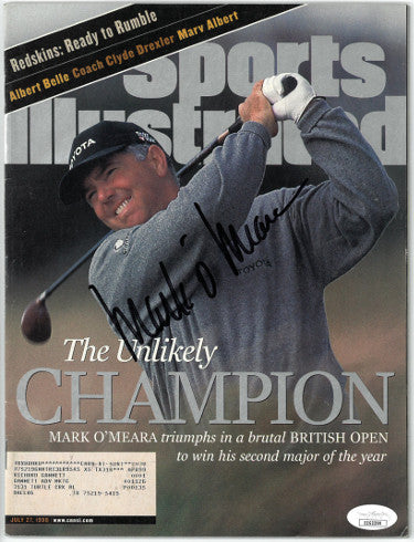 Mark O'Meara Autographed Sports Illustrated Full Magazine July 27, 1998- JSA #EE63390 (British Open)-Powers Sports Memorabilia