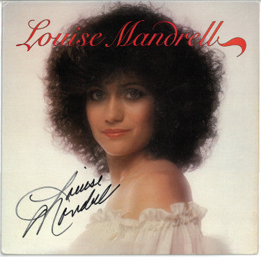 Louise Mandrell Autographed 1981 Louise Mandrell Album Cover/LP/Vinyl Record- JSA #GG37844-Powers Sports Memorabilia