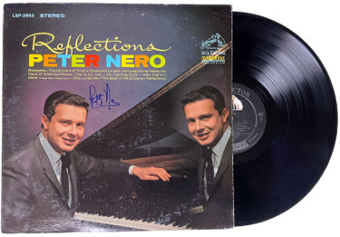 Peter Nero Autographed 1964 Reflections Album Cover/LP/Vinyl Record- JSA #GG08401-Powers Sports Memorabilia
