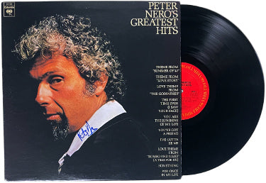 Peter Nero Autographed 1974 Greatest Hits CBS Album Cover/LP/Vinyl Record- JSA #GG08402-Powers Sports Memorabilia
