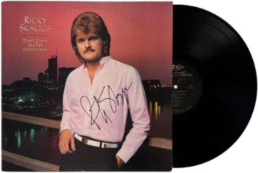 Ricky Skaggs Autographed 1983 Don't Cheat In Our Hometown Album Cover/LP/Vinyl Record - JSA-Powers Sports Memorabilia