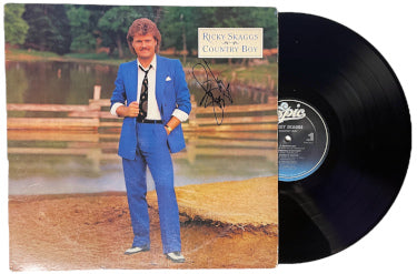 Ricky Skaggs Autographed 1984 Country Boy Album Cover/LP/Vinyl Record- JSA #GG08422-Powers Sports Memorabilia