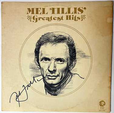 Mel Tillis Autographed 1973 Greatest Hits Album Cover/LP/Vinyl Record- JSA #GG08444-Powers Sports Memorabilia