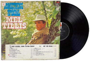 Mel Tillis Autographed 1968 Something Special Album Cover/LP/Vinyl Record- JSA #GG08450-Powers Sports Memorabilia