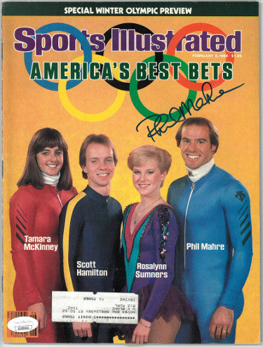 Phil Mahre Autographed Sports Illustrated Full Magazine 2/6/1984- JSA #EE60453 (Winter Olympic Preview)-Powers Sports Memorabilia