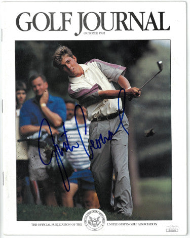 Justin Leonard Autographed Golf Journal Full Magazine October 1992- JSA #EE63272 (no label)-Powers Sports Memorabilia