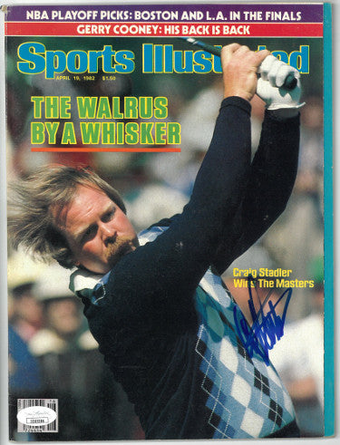 Craig Stadler Autographed Sports Illustrated Full Magazine April 19, 1982- JSA #EE60286 (Masters @ Augusta/No Label)-Powers Sports Memorabilia