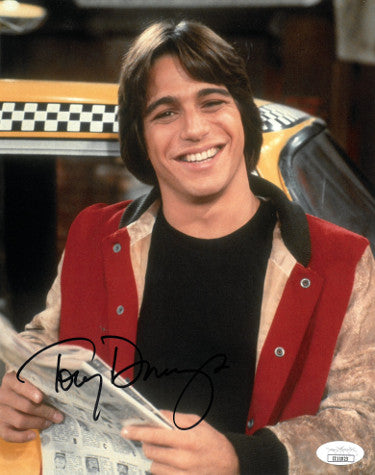 Tony Danza Autographed Taxi 8x10 Photo- JSA #II11023-Powers Sports Memorabilia