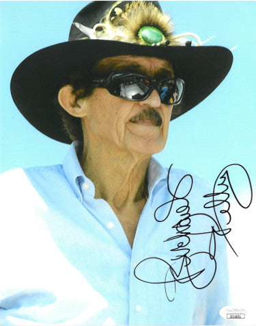 Richard Petty Autographed NASCAR 8X10 Photo- JSA #II11051-Powers Sports Memorabilia