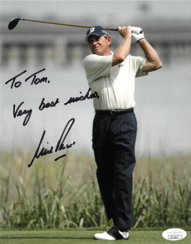 Nick Price Autographed PGA Tour 8x10 Photo To Tom Very Best Wishes- JSA #II11617-Powers Sports Memorabilia