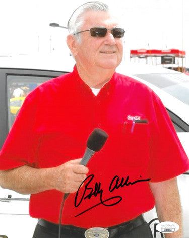Bobby Allison Autographed NASCAR 8x10 Photo- JSA #II11663 (NASCAR Hall of Famer)-Powers Sports Memorabilia