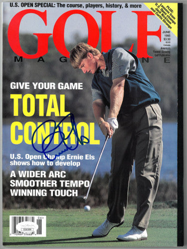 Ernie Els Autographed Golf Full Magazine June 1995- JSA #EE63306 (US Open Champ)-Powers Sports Memorabilia
