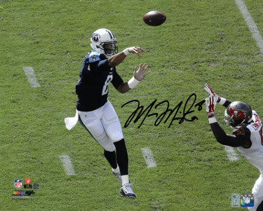 Marcus Mariota Autographed Tennessee Titans 16X20 Photo #8- Mariota Hologram (First Ever NFL TD Pass vs Tampa)-Powers Sports Memorabilia