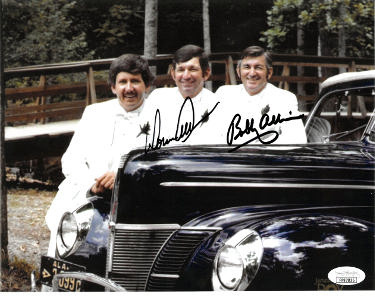 Bobby Allison & Donnie Allison dual Autographed NASCAR 8x10 Photo- JSA #FF97836-Powers Sports Memorabilia