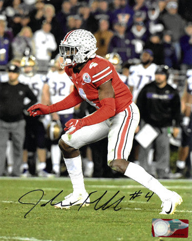 Jordan Fuller Autographed Ohio State Buckeyes NCAA Licensed 8x10 Photo #4 (SB LVI CHAMP) - CTBL_028129-Powers Sports Memorabilia