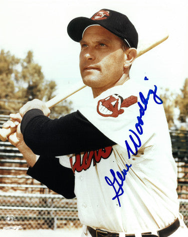 Gene Woodling Autographed Cleveland Indians MLB Licensed 8x10 Photo - COA-Powers Sports Memorabilia