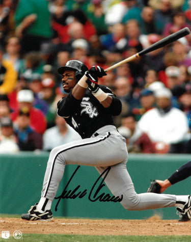 Julio Franco Autographed Chicago White Sox MLB Licensed 8x10 Photo - COA-Powers Sports Memorabilia