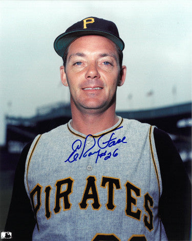 Elroy Face Autographed Pittsburgh Pirates 8x10 Photo #26 (close up)-Powers Sports Memorabilia