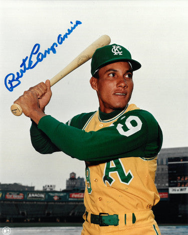 Bert Campaneris Autographed Oakland A's MLB Licensed 8x10 Photo -COA-Powers Sports Memorabilia