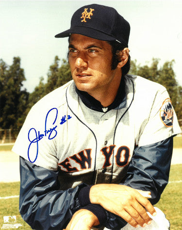 Jim Fregosi Autographed New York Mets 8x10 Photo #11-Powers Sports Memorabilia