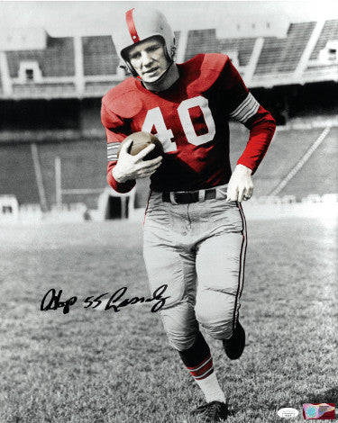 Howard "Hopalong" Cassady Autographed Ohio State Buckeyes NCAA Spotlight 16x20 Photo- JSA (55 Heisman)-Powers Sports Memorabilia