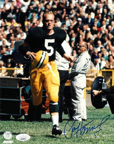 Paul Hornung Autographed Green Bay Packers NFL Licensed 8X10 Photo #5- JSA (HOF/2 X MVP-Pro Bowl/Heisman]-Powers Sports Memorabilia