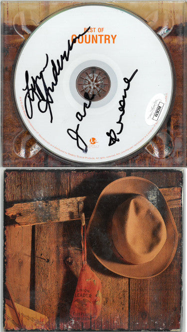 Lynn Anderson & Jack Greene dual Autographed 2006 Madacy Best of Country CD Disc #4- JSA #KK58298-Powers Sports Memorabilia