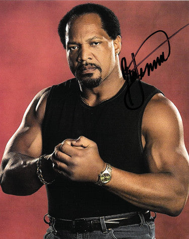 Ron Simmons Autographed WWE Wrestling 8x10 Photo imperfect - CTBL_028629-Powers Sports Memorabilia