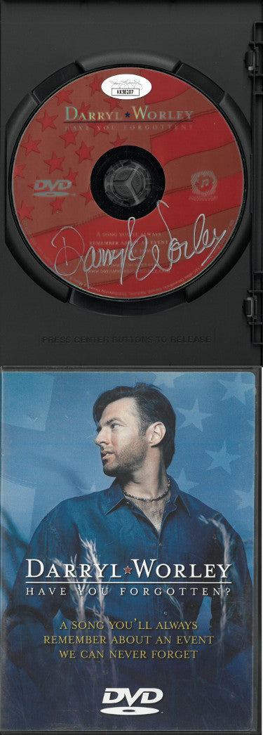 Darryl Worley Autographed 2003 Have You Forgotten? DVD Music Video/Cover/Case/Disc- JSA #KK58207-Powers Sports Memorabilia