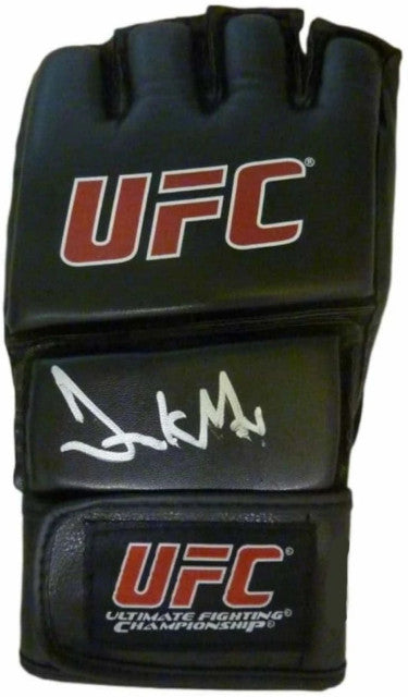 Frank Mir Autographed UFC Ultimate Fighting Championship / MMA Bellator Fight Glove (Left)- AWM Hologram-Powers Sports Memorabilia