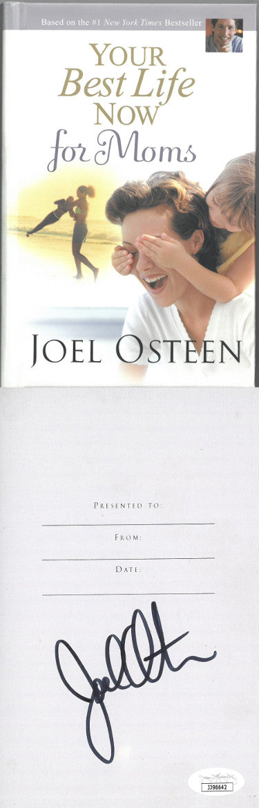 Joel Osteen Autographed 2007 Your Best Life Now for Moms Hardcover Book- JSA #JJ96642-Powers Sports Memorabilia