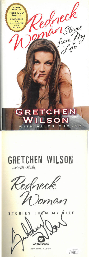 Gretchen Wilson Autographed 2006 Redneck Woman Hardcover Book- JSA #JJ96641 (Country Music Artist)-Powers Sports Memorabilia
