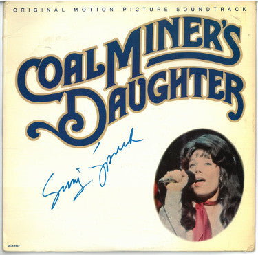 Sissy Spacek Autographed 1980 Coal Miner's Daughter Album Cover/LP/Vinyl/Record- JSA #JJ96546-Powers Sports Memorabilia