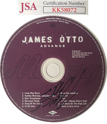 James Otto Autographed 2002 Days of Our Lives Advance CD w/ Case- JSA #KK58072-Powers Sports Memorabilia