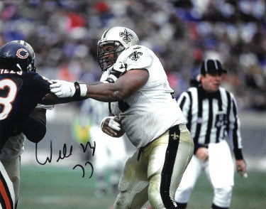 Willie Roaf Autographed New Orleans Saints 8x10 Photo #77-Powers Sports Memorabilia