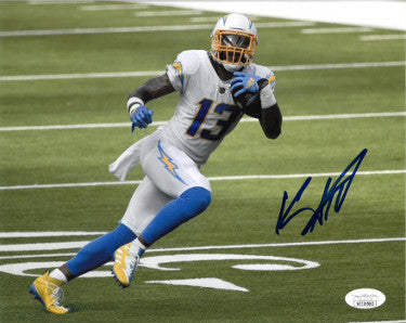 Keenan Allen Autographed Los Angeles/San Diego Chargers 8x10 Photo- JSA Witnessed-Powers Sports Memorabilia