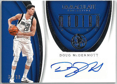 Doug McDermott Autographed 2018 Panini Immaculate Modern Marks Trading Card #MK-DMD #38/99 (Dallas Mavericks)-Powers Sports Memorabilia