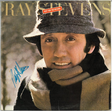 Ray Stevens Autographed 1976 Just For The Record Album Cover/LP/Vinyl Record- JSA #JJ96564-Powers Sports Memorabilia