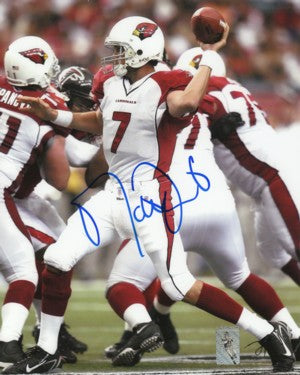 Matt Leinart Autographed Arizona Cardinals 16x20 Photo minor smudge- Leinart Hologram-Powers Sports Memorabilia