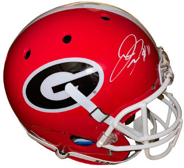 Jake Fromm Autographed Georgia Bulldogs Schutt FS Rep Helmet #11- Beckett/BAS-Powers Sports Memorabilia