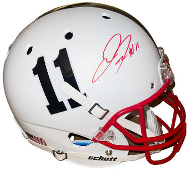 Jake Fromm Autographed Georgia Bulldogs Schutt White Matte Custom #11 FS Rep Helmet- Beckett/BAS-Powers Sports Memorabilia