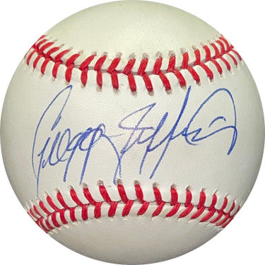 Gregg Jefferies Autographed RONL Rawlings Official National League Baseball (New York Mets)-Powers Sports Memorabilia