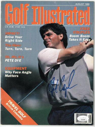 Fred Couples Autographed Golf Illustrated Full Magazine August 1988 minor cover wear- JSA #EE63348 (no label)-Powers Sports Memorabilia
