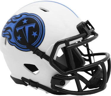 Tennessee Titans NFL Riddell Lunar Eclipse Alternate Speed Mini Helmet-Powers Sports Memorabilia