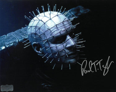 Paul T. Taylor Autographed Hellraiser: Judgement Pinhead 8x10 Photo- Radtke Hologram-Powers Sports Memorabilia