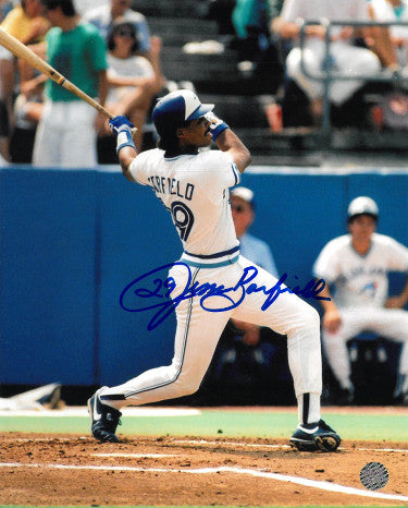 Jesse Barfield Autographed Toronto Blue Jays 8x10 Photo #29- AWM Hologram-Powers Sports Memorabilia