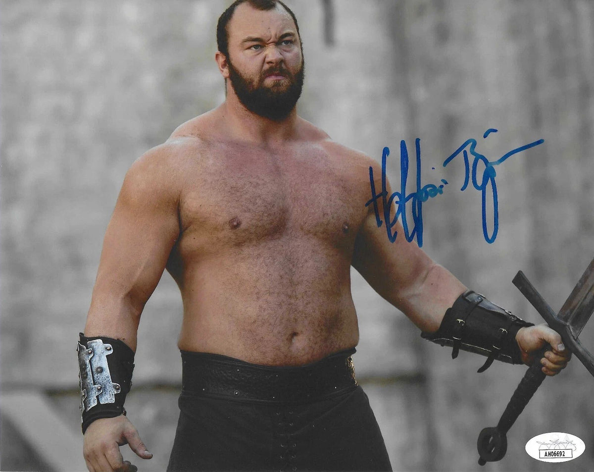 Hafþór Júlíus Björnsson Autograph Signing-Powers Sports Memorabilia
