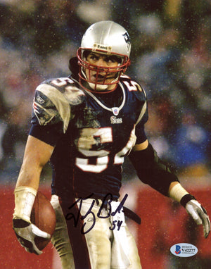 Tedy Bruschi Autograph Signing-Powers Sports Memorabilia